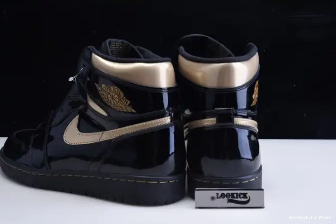 Cheap RETRO 555088-032 AIR 1 BLACK HIGH METALLIC GOLD (2020) JORDAN 0502